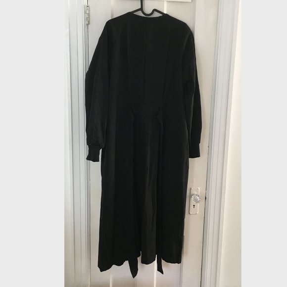 Girls of Dust Trenchcoat/Dress in Black - Picture 6 of 6